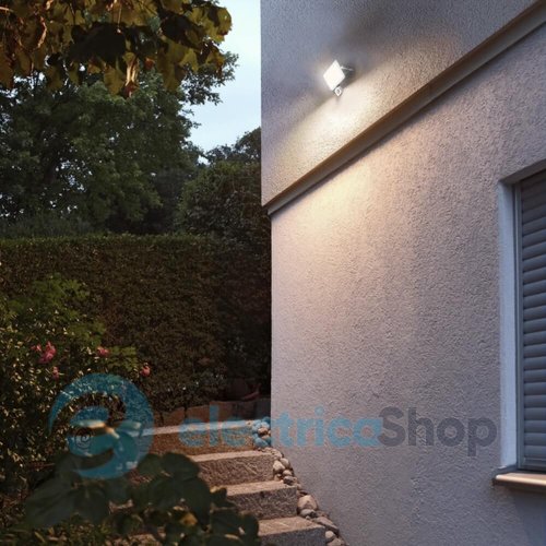 LED прожектор VIDEX F2e 10W 5000K с датчиком движения и освещенности