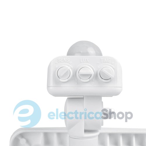 LED прожектор VIDEX F2e 20W 5000K VL-F2e205W-S 26264 з датчиком руху та освітленості