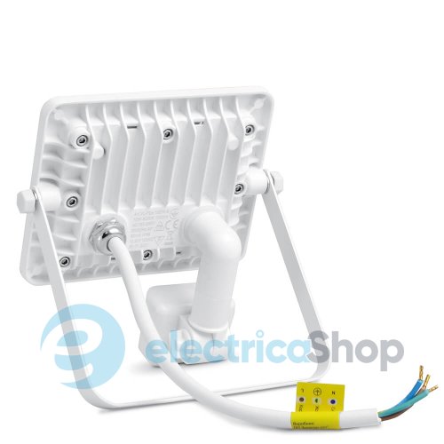 LED прожектор VIDEX F2e 20W 5000K VL-F2e205W-S 26264 з датчиком руху та освітленості