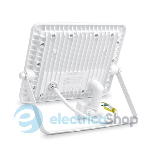LED прожектор VIDEX F2e 50W 5000K VL-F2e505W-S 26266 з датчиком руху та освітленості