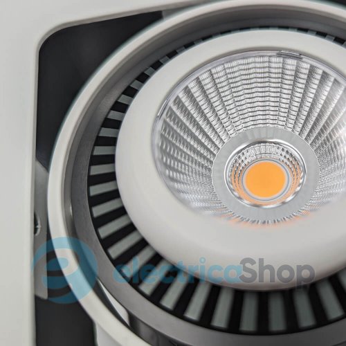 Точечный встраиваемый светильник Skarlat SUIL RGL7115-1 1х12W WH+BK 3000K