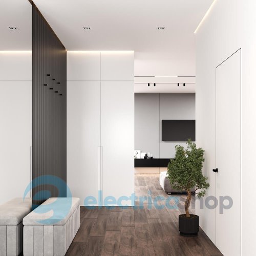 Точечный встраиваемый светильник Skarlat SUIL RGL7115-1 1х12W WH+BK 4000K