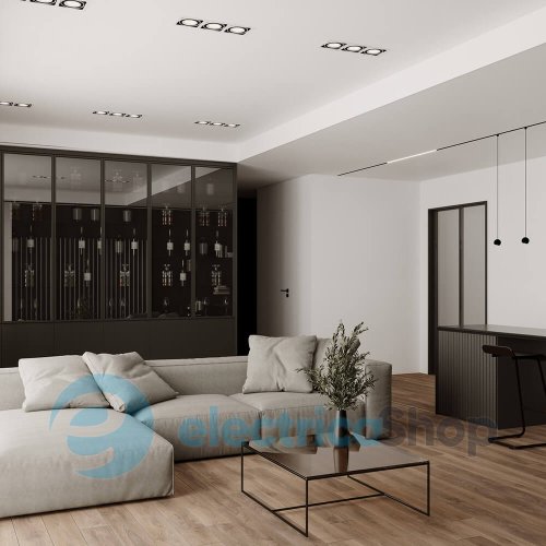 Точечный встраиваемый светильник Skarlat SUIL RGL7115-3 3х12W WH+BK 3000K