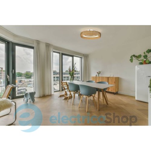Люстра-вентилятор Mantra KILIMANJARO LED CEILING 70W FAN 35W 7811
