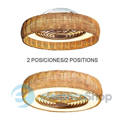 Люстра-вентилятор Mantra KILIMANJARO LED CEILING 70W FAN 35W 7811