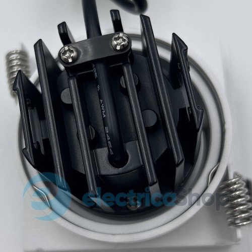 Точечный встраиваемый светильник Skarlat BINOCO RSL74092-1 1х10W WH+BK 4000K