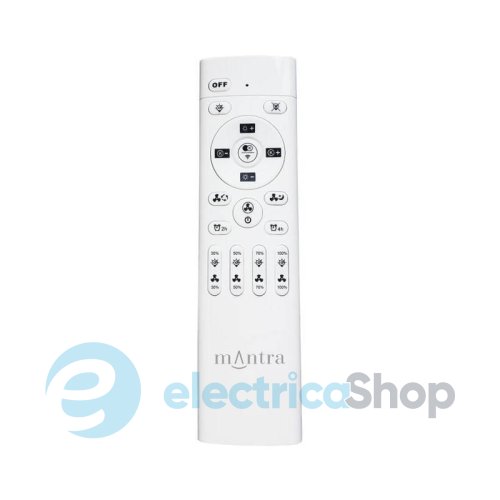 Люстра-вентилятор Mantra NATURE LED CEILING 75W FAN 30W 7808