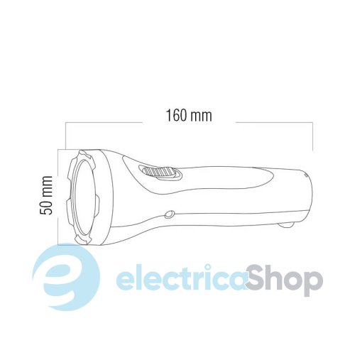 Ручний ліхтар Horoz PELE-2 1W LED 084-006-0002-010
