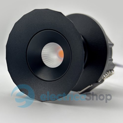 Вбудований світильник Skarlat DAMY RSL74131 7W BK 3000K