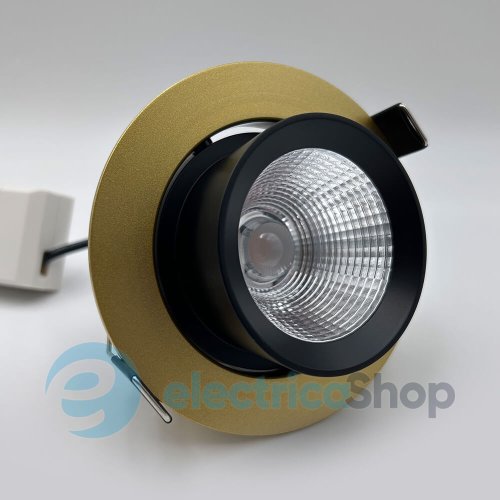 Вбудований світильник Skarlat TUBO RSL74251 15W GD+BK 3000K