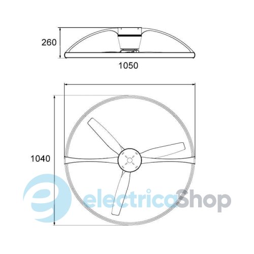 Люстра-вентилятор Mantra NEPAL LED CEILING 75W FAN 35W 7532