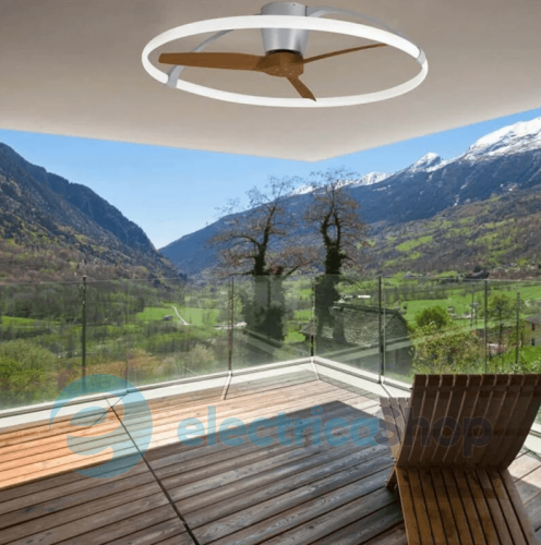 Люстра-вентилятор Mantra NEPAL LED CEILING 75W FAN 35W (7533)