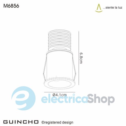 Точечный светильник Mantra GUINCHO SPOT RECESSED LED 3000K 6856