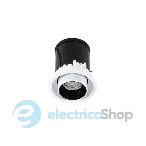 Встраиваемый светильник Skarlat СINI RSL74058 12W WH+BK 3000K