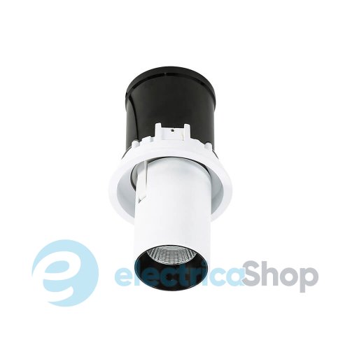 Встраиваемый светильник Skarlat СINI RSL74058 12W WH+BK 3000K