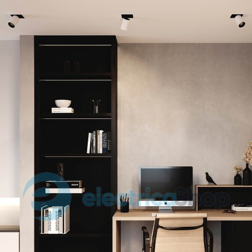 Встраиваемый светильник Skarlat BLIS RGL7117-1 1х12W WH+BK 4000K