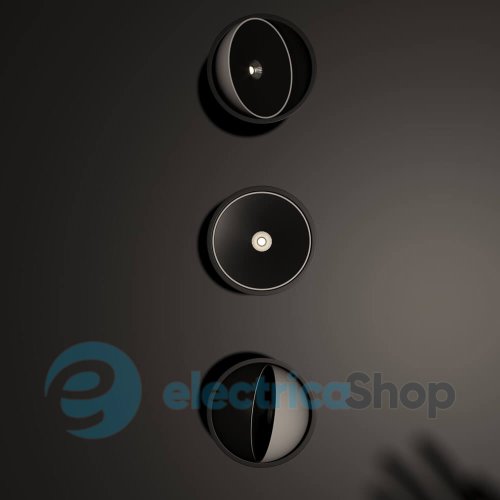 Вбудований світильник Skarlat BIANQ RSL74230 7W BK+WH 4000K