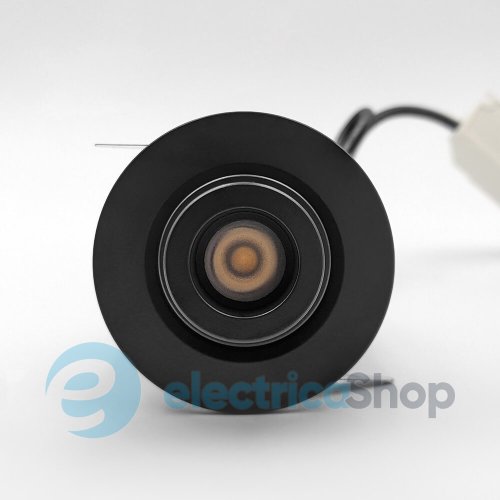 Вбудований світильник Skarlat CANIS RSL74162 3W BK 3000K