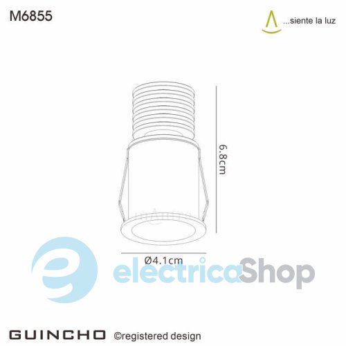 Точечный светильник Mantra GUINCHO SPOT RECESSED LED 4000K 6859