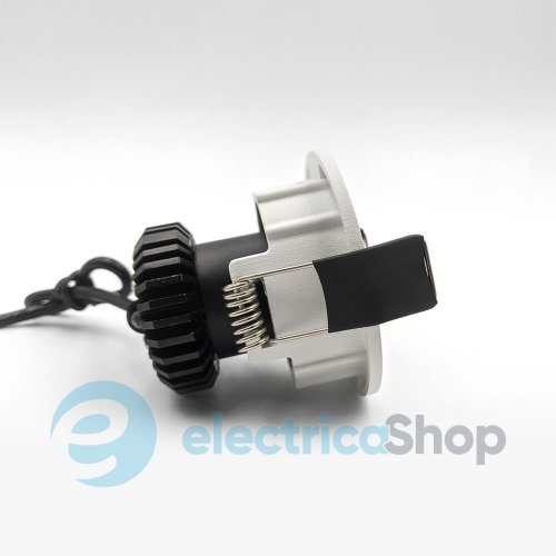 Вбудований світильник Skarlat POINT RSL74189 3W WH+BK 3000K