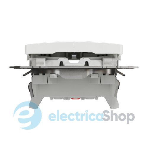 Вимикач кнопковий 2-кл. для серії Sedna Design Schneider Electric SDD111118 білий