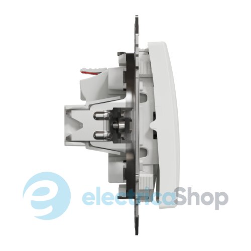 Вимикач кнопковий 2-кл. для серії Sedna Design Schneider Electric SDD111118 білий