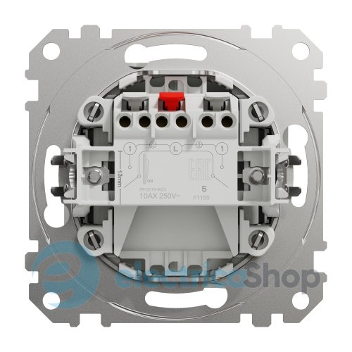 Вимикач кнопковий 2-кл. для серії Sedna Design Schneider Electric SDD111118 білий