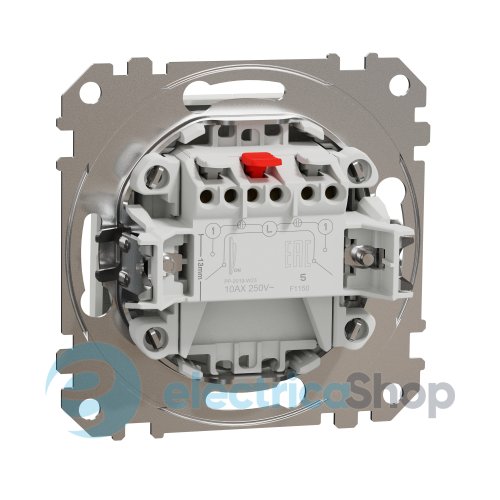 Вимикач кнопковий 2-кл. для серії Sedna Design Schneider Electric SDD111118 білий