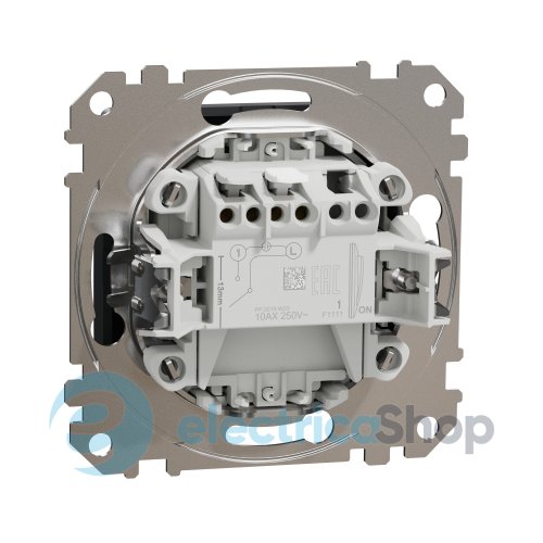 Карточный выключатель 10А, SE Sedna Design SDD114121 черный