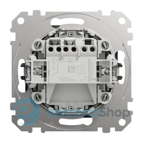 Карточный выключатель 10А, SE Sedna Design SDD114121 черный