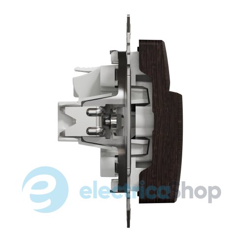 Вимикач 1картковий (готельний) для серії Sedna Elements Schneider Electric SDD181121 венге