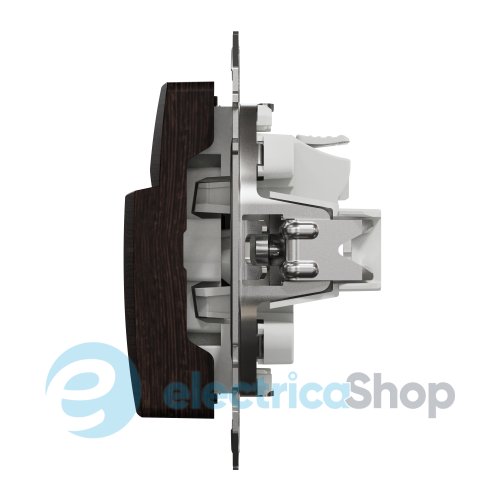 Вимикач 1картковий (готельний) для серії Sedna Elements Schneider Electric SDD181121 венге