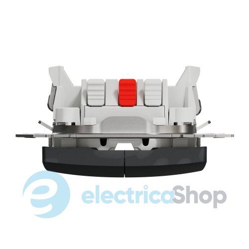 Кнопочный 2-кл выключатель 10A SE Sedna Design SDD114118 черный