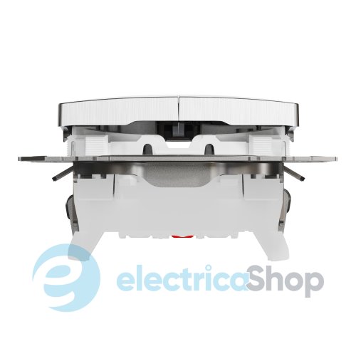 Вимикач кнопковий 2-кл. для серії Sedna Elements Schneider Electric SDD170118 алюміній матовий