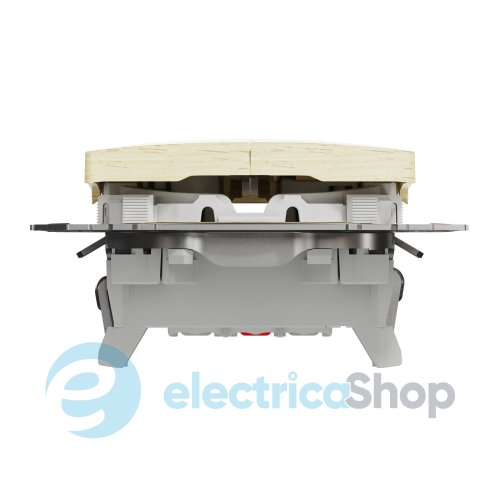 Вимикач кнопковий 2-кл. для серії Sedna Elements Schneider Electric SDD180118 береза