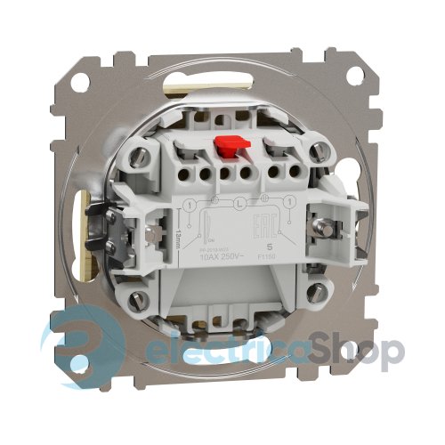 Вимикач кнопковий 2-кл. для серії Sedna Elements Schneider Electric SDD180118 береза
