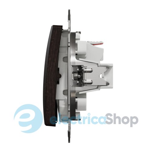 Вимикач кнопковий 2-кл. для серії Sedna Elements Schneider Electric SDD181118 венге