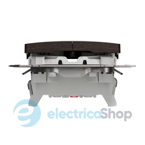 Вимикач кнопковий 2-кл. для серії Sedna Elements Schneider Electric SDD181118 венге