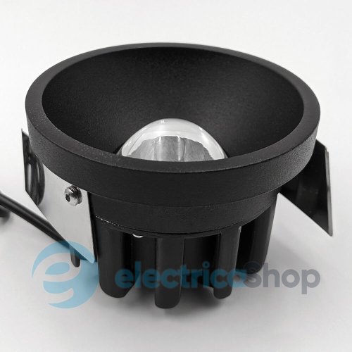 Вбудований світильник Skarlat OCTANIS RSL74091-3 12W BK 3000K