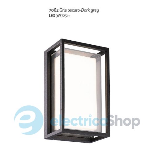 Вуличний світильник Mantra CHAMONIX WALL LAMP OUTDOOR LED IP65 7062