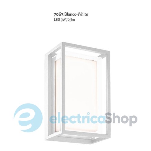 Уличный светильник Mantra CHAMONIX WALL LAMP OUTDOOR LED IP65 7063