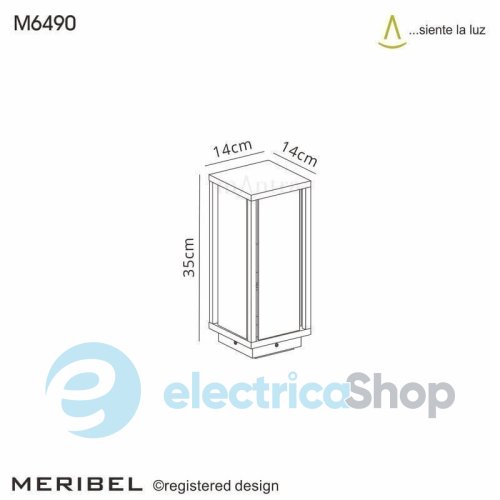 Парковий стовпчик Mantra MERIBEL OUTDOOR 6490