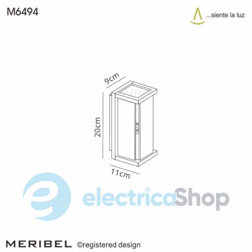 Уличный светильник Mantra MERIBEL OUTDOOR 6494
