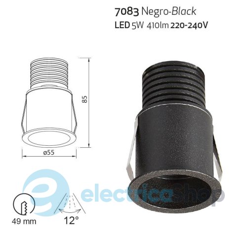 Точечный светильник Mantra GUINCHO SPOT RECESSED LED 2700K 7083