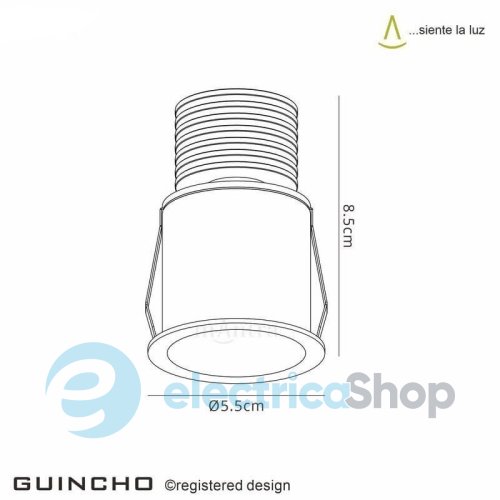 Точечный светильник Mantra GUINCHO SPOT RECESSED LED 2700K 7083