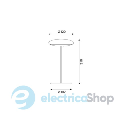 Уличный светильник Mantra KLAPPEN TABLE LAMP OUTDOOR LED IP54 7095