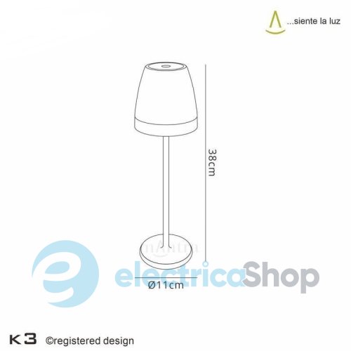Уличный светильник Mantra K3 TABLE LAMP OUTDOOR LED IP54 7116