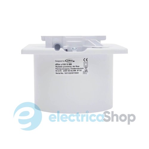 Вытяжной вентилятор 01-066 AirRoxy dRim Ø 125 S BB