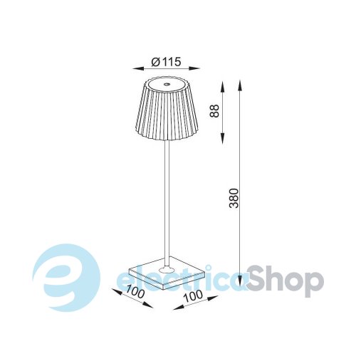 Уличный светильник Mantra K2 TABLE LAMP OUTDOOR LED IP54 6480