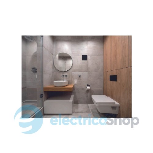 Панель для вентилятора AirRoxy dRim 01-172 Glass panel чорная